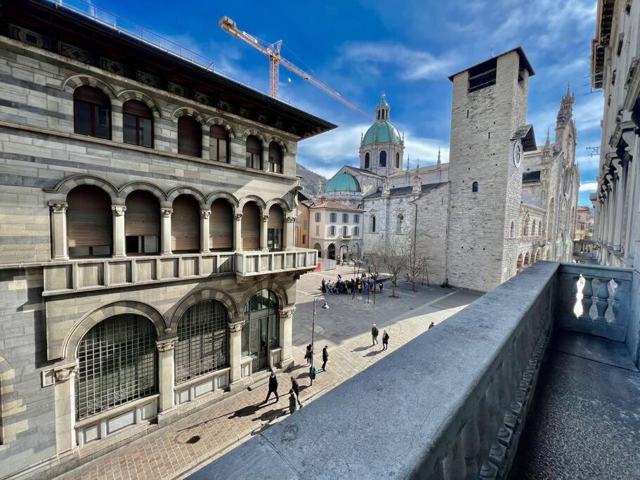 Esclusivo 130Mq Fronte Duomo E Lago E Terrazza Комо Экстерьер фото